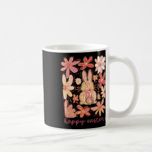 Fröhlicher Osterhase Ostereier Jagd Trupp Ostern W Kaffeetasse