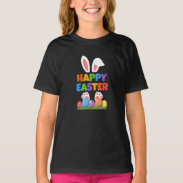 Fröhlicher Osterhase  T-Shirt