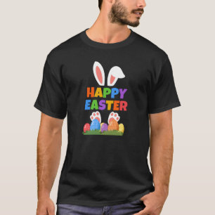 Fröhlicher Osterhase T-Shirt