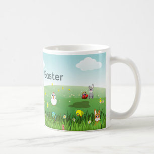 Fröhlicher Ostermug Kaffeetasse