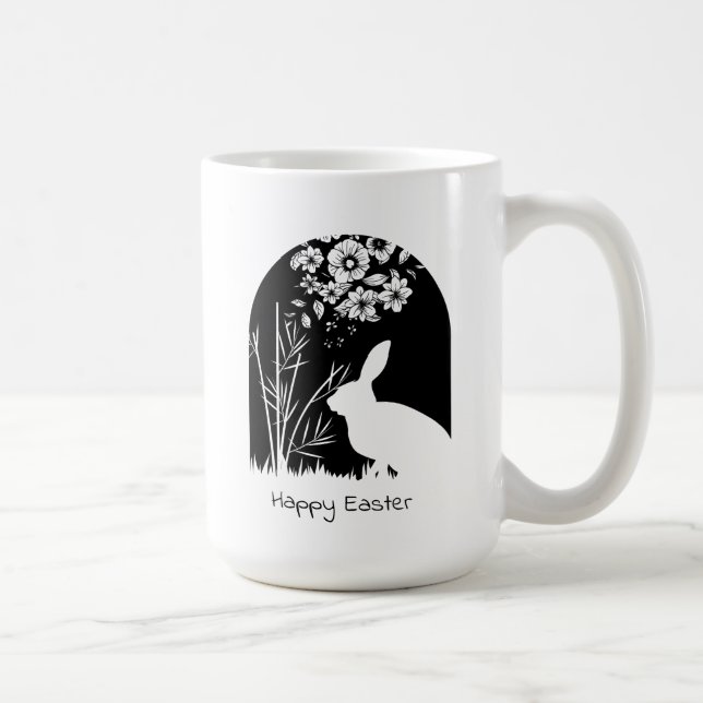 Fröhlicher Ostermug Kaffeetasse (Rechts)