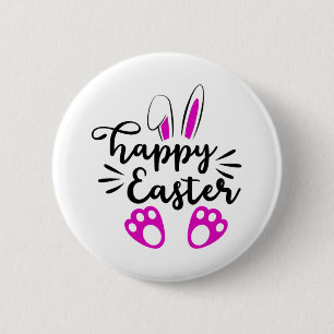 Fröhlicher Ostern Button