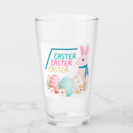 Fröhlicher Ostern Glas