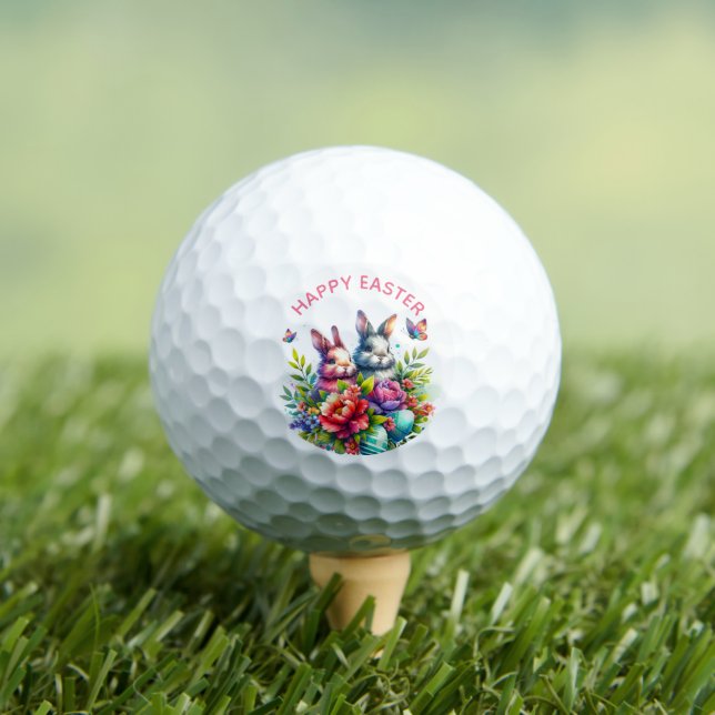 Fröhlicher Ostern Golfball (Insitu T-Shirt)