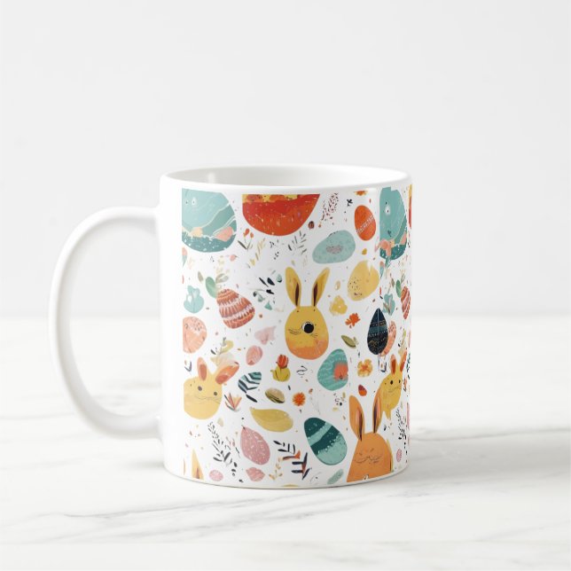 Fröhlicher Ostern Kaffeetasse (Links)