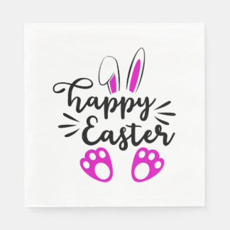 Fröhlicher Ostern Serviette
