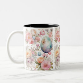 Fröhlicher Ostern Zweifarbige Tasse