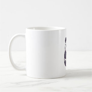 Fröhlicher Panda mit Tee – Niedlich und Whimsical Kaffeetasse