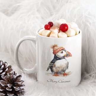 Fröhlicher Papageientaucher, individuell Tasse