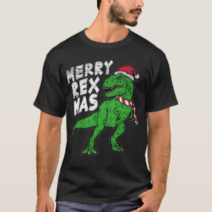Fröhlicher Rex Mas T-Shirt