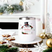 Fröhlicher Schneemann Weihnachten Neujahr Grüße