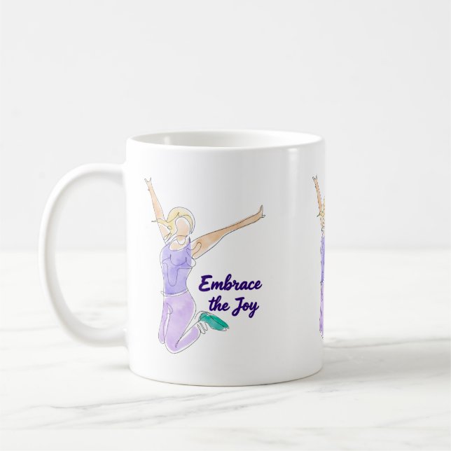 Fröhlicher Sprung Kaffeetasse (Links)
