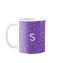 Fröhlicher Streusel Initial Tasse