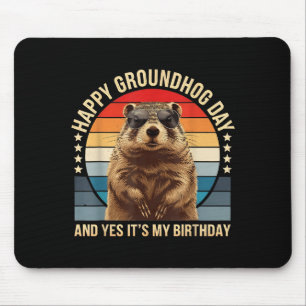 Fröhlicher Tag des Murmeltieres und ja, es ist mei Mousepad