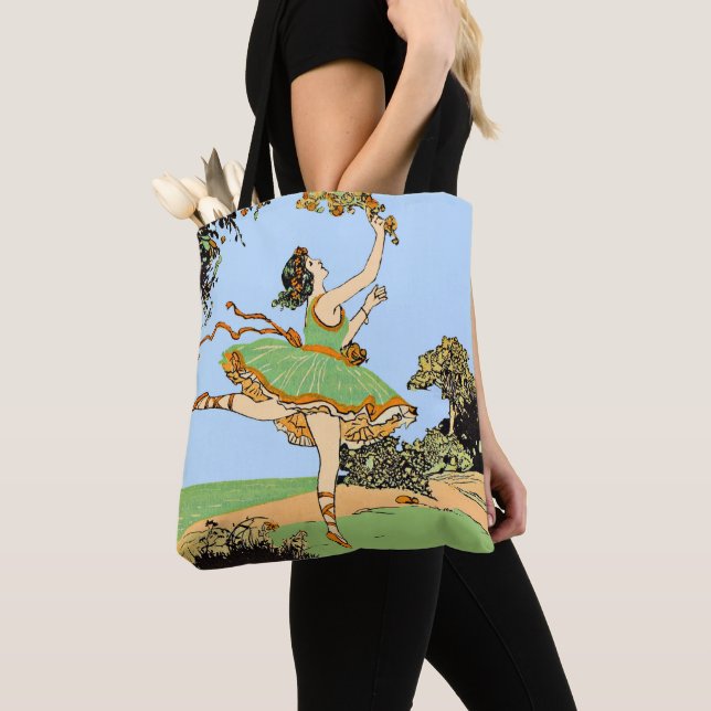 fröhlicher Tänzerprint (Von Nahem)