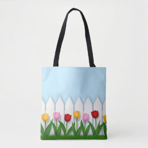 Fröhlicher Tulpenblumengarten anpassbar