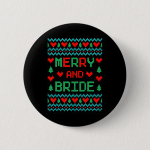 Fröhlicher und britischer Junggeselinnen-Abschied Button