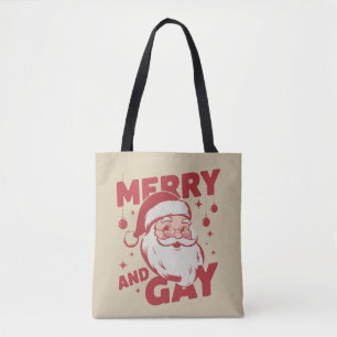 Fröhlicher und gay Santa Lgbtq Weihnachten Ho Ho H