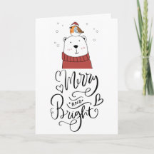 Fröhlicher und heller Urlaub - Whimsical Polar Bär