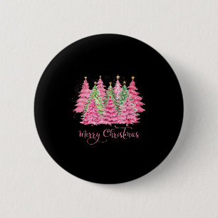 Fröhlicher und heller Weihnachtsbaum Süße Xmas-Pyj Button