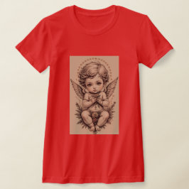 Fröhlicher Valentinstag Personalisiertes Geschenk T-Shirt