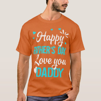 Fröhlicher Vater Papa für Vater Kinder Jugend T-Shirt