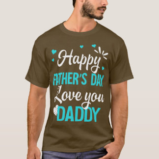 Fröhlicher Vatertag Papa für Vater Kinder Jugend 1 T-Shirt