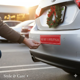 Fröhlicher Weihnachten Festtags Auto Aufkleber Autoaufkleber
