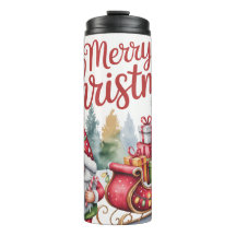 Fröhlicher Weihnachts-Gnom-Tumbler