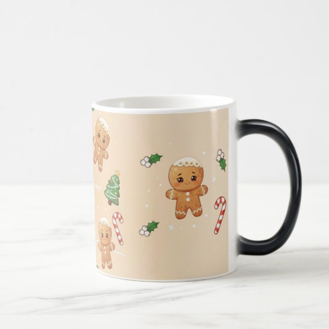 Fröhlicher Weihnachtsbecher Verwandlungstasse (Rechts)