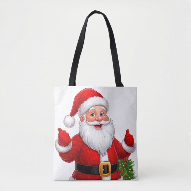 Fröhlicher Weihnachtsmann (Vorderseite)