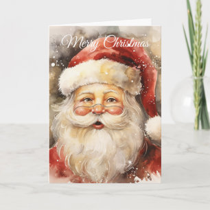 Fröhlicher Weihnachtsmann Feiertagskarte