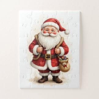 Fröhlicher Weihnachtsmann – Frohe Weihnachten Puzz Puzzle