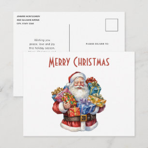 Fröhlicher Weihnachtsmann Klassisches Weihnachten