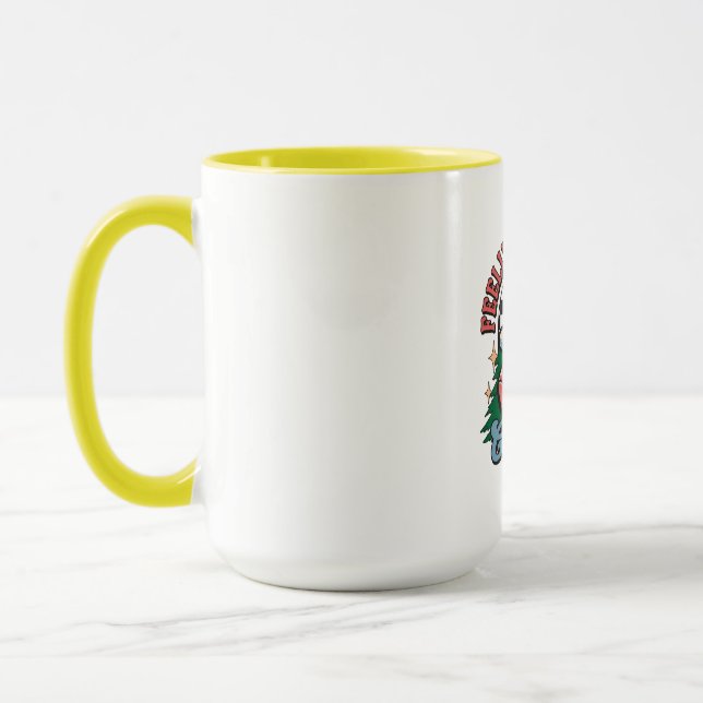Fröhlicher Weihnachtsmann Tasse (Links)