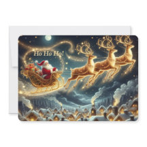 Fröhlicher Weihnachtsmann Weihnachtskarte