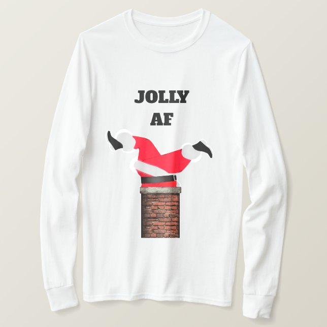 Fröhliches AF Basic T-Shirt (Design vorne)