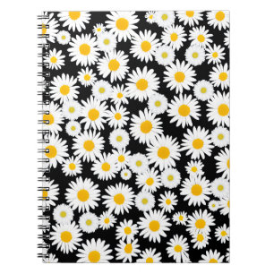 Fröhliches Blumendesign Notizblock