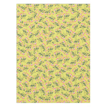 Fröhliches Blumenmuster: rosa Blüten