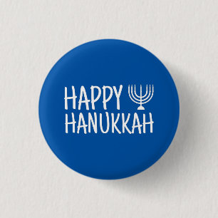 Fröhliches Chanukka Button