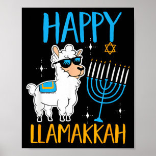 Fröhliches Chanukka jüdisches Weihnachten jüdische Poster