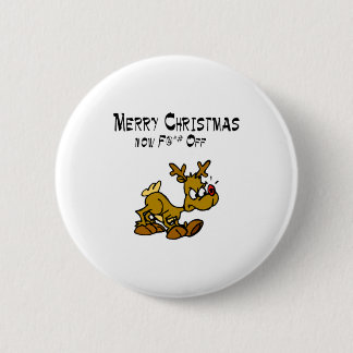 Fröhliches Chrismas jetzt F*ck weg Button