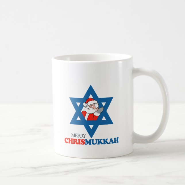Fröhliches Chrismukkah - Kaffeetasse (Rechts)