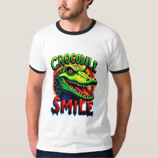 "Fröhliches Crocodile Lächeln - Spaß und Whimsical T-Shirt