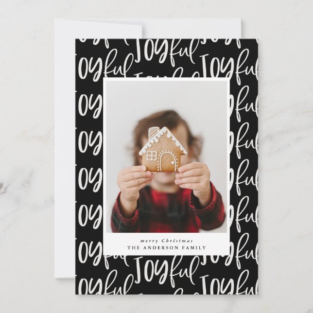 fröhliches Drehbuch ein Foto Familie elegant farbe (Vorderseite)