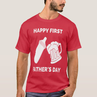 Fröhliches erstes Vatertagsgeschenk von Ehefrau Ju T-Shirt