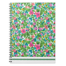 Fröhliches, farbenfrohes Sommerpattern botanische 