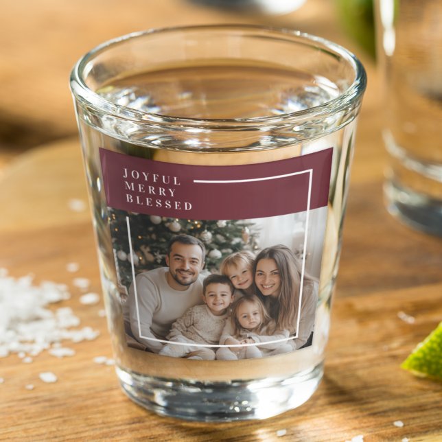 Fröhliches, Frohes, Gesegnetes Personalisiertes We Schnapsglas (Von Creator hochgeladen)
