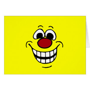 Fröhliches Gesicht Grumpey