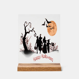 Fröhliches Halloween Acrylschild